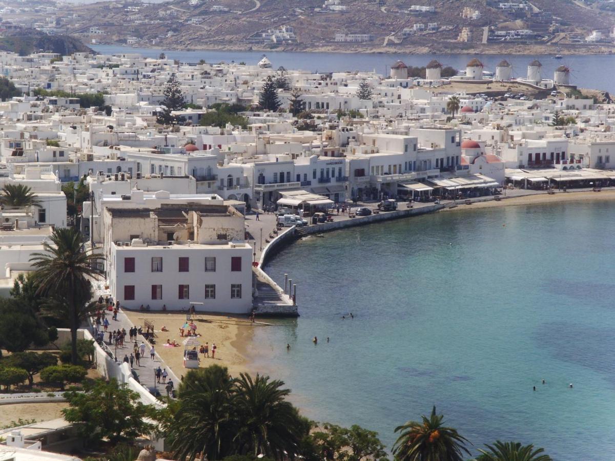 Anemones Sea View Apartment Mykonos Town Luaran gambar