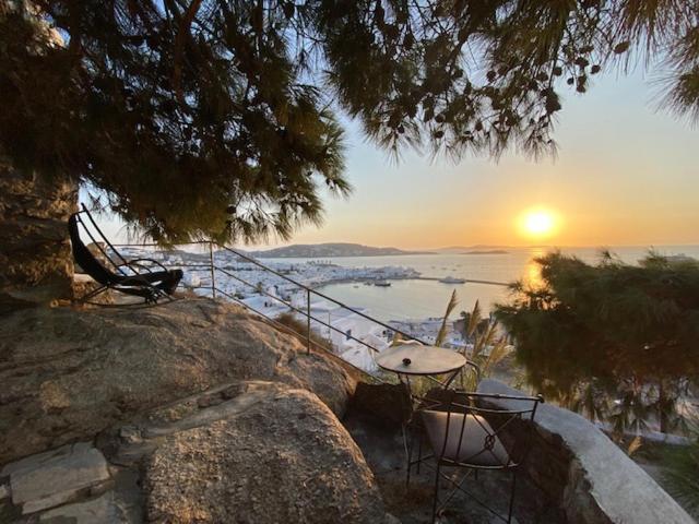Anemones Sea View Apartment Mykonos Town Luaran gambar