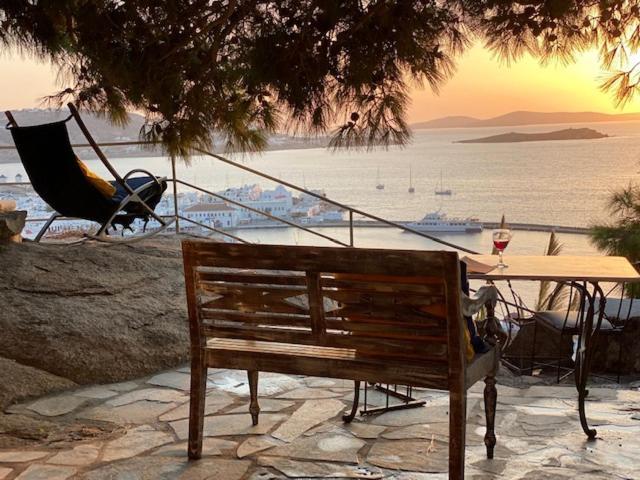 Anemones Sea View Apartment Mykonos Town Luaran gambar