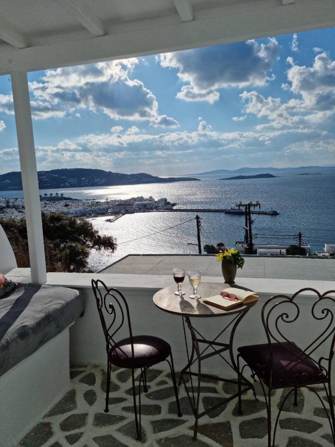 Anemones Sea View Apartment Mykonos Town Luaran gambar