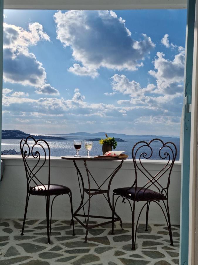 Anemones Sea View Apartment Mykonos Town Luaran gambar