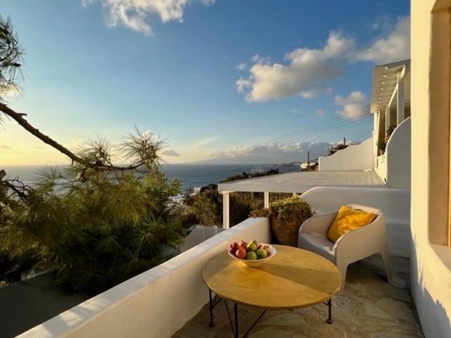Anemones Sea View Apartment Mykonos Town Luaran gambar