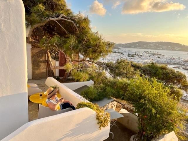 Anemones Sea View Apartment Mykonos Town Luaran gambar